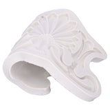 Cake Border Silicone Mold European Retro Pattern DIY Gray Nontoxic for Clay Resin Chocolate - Top-Down View