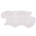 Cake Border Silicone Mold European Retro Pattern DIY Gray Nontoxic for Clay Resin Chocolate