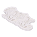 Cake Border Silicone Mold European Retro Pattern DIY Gray Nontoxic for Clay Resin Chocolate