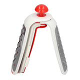 Vegetable Cutter 4 in 1 Multifunctional Stainless Steel Portable Lightweight Easy Operation Veggie ChopperRed