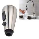 Kitchen Faucet Sprayer Head G1/2 Strong Removal Brief Shape Softer Water Flowing Kitchen Sink Sprayer HeadC - Extra Image