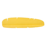 Kitchen Sink Water Splash Guard Elastic Reusable Banana Leaf Water Sink Splashing Guard for Dishes Vegetables Washing Yellow - Close-Up Angle