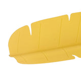 Kitchen Sink Water Splash Guard Elastic Reusable Banana Leaf Water Sink Splashing Guard for Dishes Vegetables Washing Yellow - Extra Image