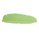 Kitchen Sink Water Splash Guard Elastic Reusable Banana Leaf Water Sink Splashing Guard for Dishes Vegetables Washing Green