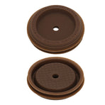 Reusable Coffee Capsule Lid Food Grade Silica Gel Environmental Resilient Lid with Brush Spoon for Vertuoline Pro Coffee Pod