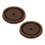 Reusable Coffee Capsule Lid Food Grade Silica Gel Environmental Resilient Lid with Brush Spoon for Vertuoline Pro Coffee Pod - Low Angle