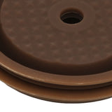 Reusable Coffee Capsule Lid Food Grade Silica Gel Environmental Resilient Lid with Brush Spoon for Vertuoline Pro Coffee Pod