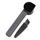 Reusable Coffee Capsule Lid Food Grade Silica Gel Environmental Resilient Lid with Brush Spoon for Vertuoline Pro Coffee Pod - Extra Image