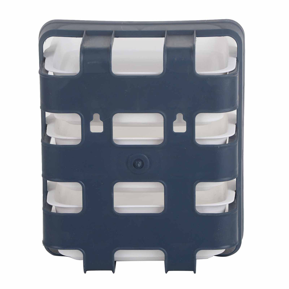 Preparation Plate PP Multilayer Multifunctional Household Vegetable Fruit Preparation Tray for Hotpot Blue 6 Layers