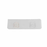 Preparation Plate PP Multilayer Multifunctional Household Vegetable Fruit Preparation Tray for Hotpot Blue 6 Layers - Rear View