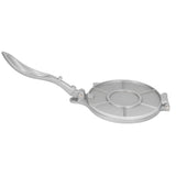 Tortilla Press 7.7in Rust Proof Aluminum Alloy Silver Heavy Duty Quesadilla Maker for Home Pasta Shops - Extra Image