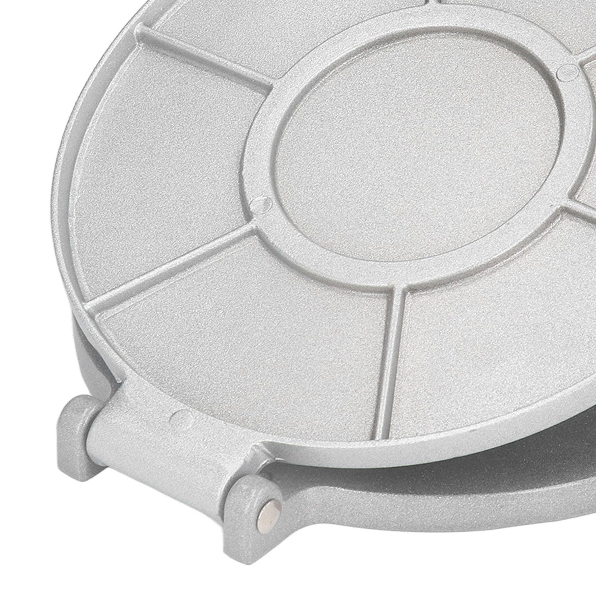 Tortilla Press 7.7in Rust Proof Aluminum Alloy Silver Heavy Duty Quesadilla Maker for Home Pasta Shops