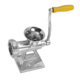 Manual Meat Grinder Silver Simple Operation Small Meat Mincer with Handle for Home Kitchen Restaurants Butcher Shops - Extra Image