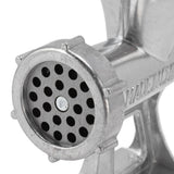 Manual Meat Grinder Silver Simple Operation Small Meat Mincer with Handle for Home Kitchen Restaurants Butcher Shops