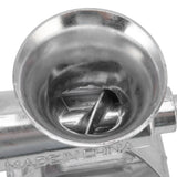 Manual Meat Grinder Silver Simple Operation Small Meat Mincer with Handle for Home Kitchen Restaurants Butcher Shops - Extra Image