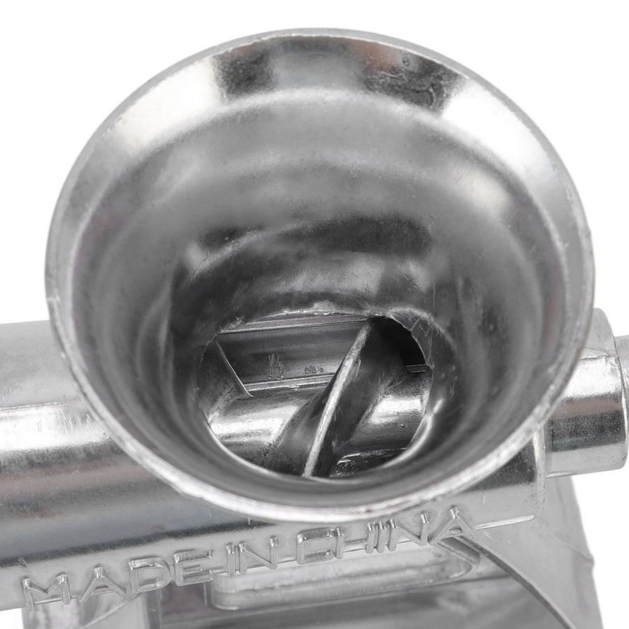 Manual Meat Grinder Silver Simple Operation Small Meat Mincer with Handle for Home Kitchen Restaurants Butcher Shops