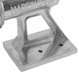 Manual Meat Grinder Silver Simple Operation Small Meat Mincer with Handle for Home Kitchen Restaurants Butcher Shops