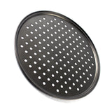 Perforated Pizza Pan Non Stick Baking Easy Unmolding Firm Bottom Vented Pizza Pan 28CM