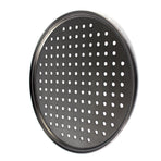 Perforated Pizza Pan Non Stick Baking Easy Unmolding Firm Bottom Vented Pizza Pan 24.5CM