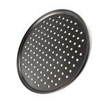 Perforated Pizza Pan Non Stick Baking Easy Unmolding Firm Bottom Vented Pizza Pan 24.5CM