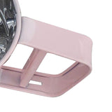 Flour Sifter Stainless Steel Corrosion Resistant Safe Odorless Beautiful Handheld Baking Flour Mesh Sieve Pink