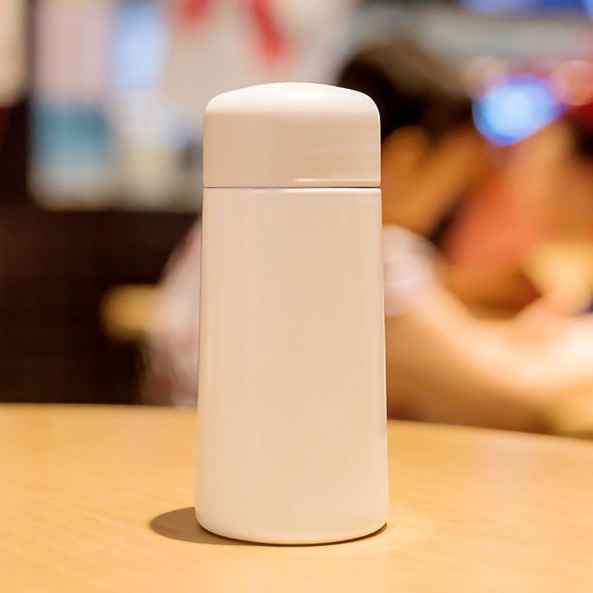 150ml Stainless Steel Insulated Cup Cute Portable Insulated Water Bottle with Filter for Girls White 150ml