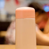 150ml Stainless Steel Insulated Cup Cute Portable Insulated Water Bottle with Filter for Girls Pink 150ml - 45-Degree Angle