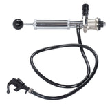 Beer Keg Pump Leakproof Rustproof Stainless Steel Beer Quick Keg Tap Pump S Type Dispenser for Picnic Party Wedding