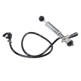 Beer Keg Pump Leakproof Rustproof Stainless Steel Beer Quick Keg Tap Pump S Type Dispenser for Picnic Party Wedding