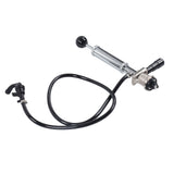 Beer Keg Pump Leakproof Rustproof Stainless Steel Beer Quick Keg Tap Pump S Type Dispenser for Picnic Party Wedding - Low Angle