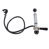 Beer Keg Pump Leakproof Rustproof Stainless Steel Beer Quick Keg Tap Pump S Type Dispenser for Picnic Party Wedding