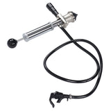 Beer Keg Pump Leakproof Rustproof Stainless Steel Beer Quick Keg Tap Pump S Type Dispenser for Picnic Party Wedding