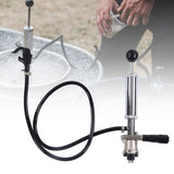Beer Keg Pump Leakproof Rustproof Stainless Steel Beer Quick Keg Tap Pump S Type Dispenser for Picnic Party Wedding