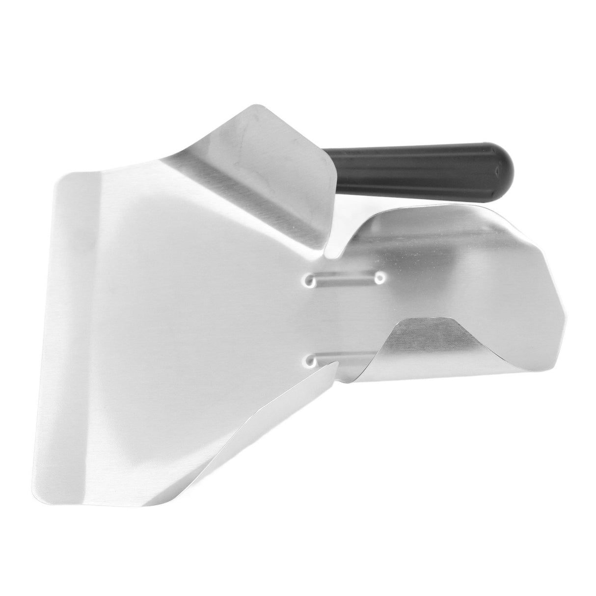 French Fry Bagger Food Grade Stainless Steel Flexible Bakelite Handle Multifunction Popcorn Bagger for Chips Popcorn
