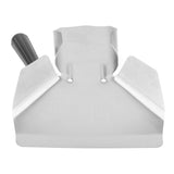 French Fry Bagger Food Grade Stainless Steel Flexible Bakelite Handle Multifunction Popcorn Bagger for Chips Popcorn - 45-Degree Angle