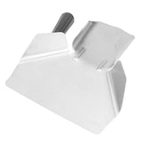 French Fry Bagger Food Grade Stainless Steel Flexible Bakelite Handle Multifunction Popcorn Bagger for Chips Popcorn - Close-Up Angle