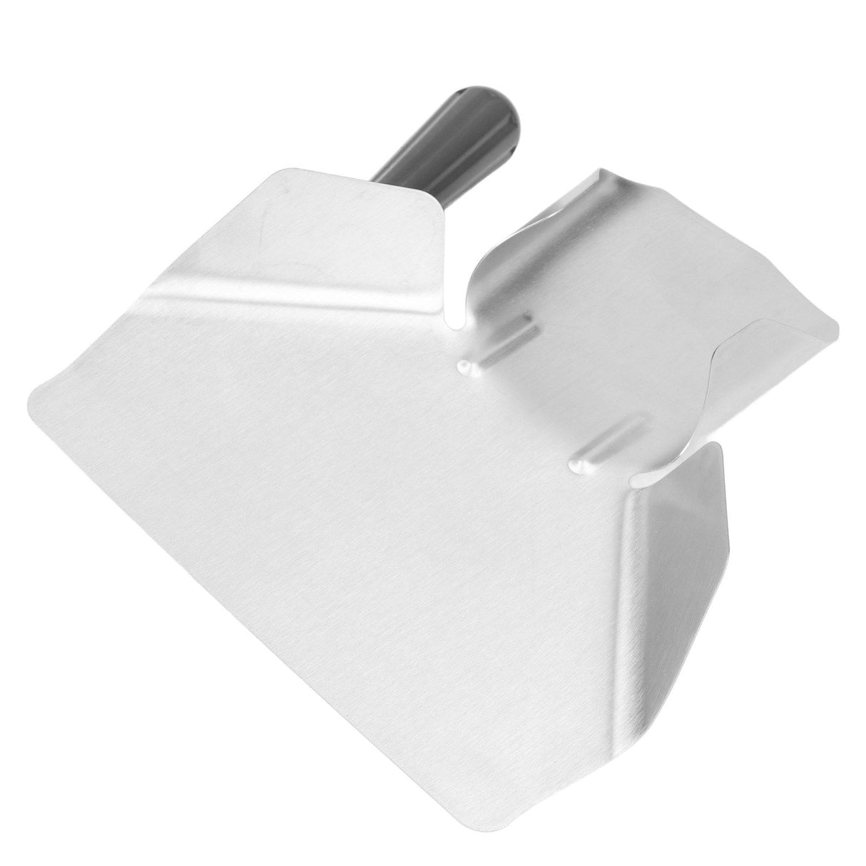 French Fry Bagger Food Grade Stainless Steel Flexible Bakelite Handle Multifunction Popcorn Bagger for Chips Popcorn