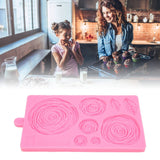 Roses Mold Stick Proof Toxic Free Odorless Dishwasher Safe Silicone Leaf Flower Mould for DIY Cake Chocolate - Extra Image