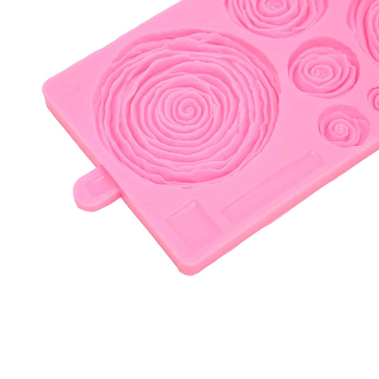 Roses Mold Stick Proof Toxic Free Odorless Dishwasher Safe Silicone Leaf Flower Mould for DIY Cake Chocolate