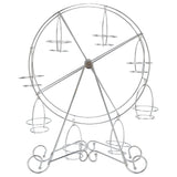 Ferris Wheel Cupcake Stand 8 Cups Dessert Carrier Display Holder for Restaurants Dessert Shops Theme Party