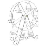 Ferris Wheel Cupcake Stand 8 Cups Dessert Carrier Display Holder for Restaurants Dessert Shops Theme Party - Side View