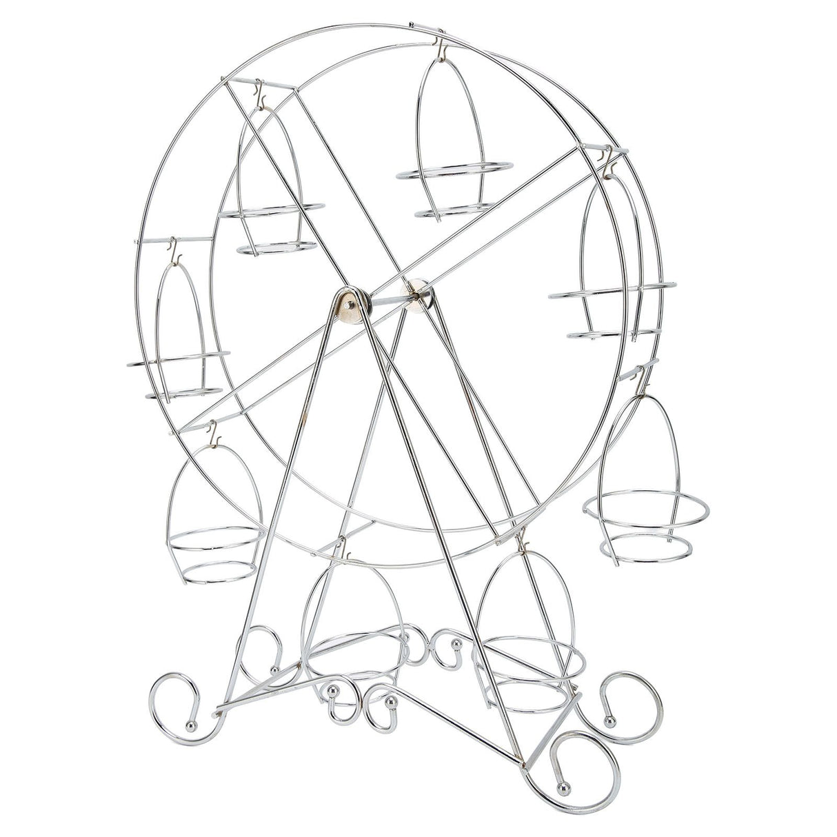 Ferris Wheel Cupcake Stand 8 Cups Dessert Carrier Display Holder for Restaurants Dessert Shops Theme Party