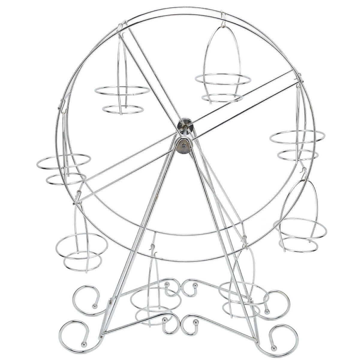 Ferris Wheel Cupcake Stand 8 Cups Dessert Carrier Display Holder for Restaurants Dessert Shops Theme Party