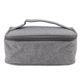 Portable Oven USB Heating Easy Cleaning Oxford Cloth Material Heated Lunch Box for Office Travel Gym - Side View