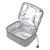 Portable Oven USB Heating Easy Cleaning Oxford Cloth Material Heated Lunch Box for Office Travel Gym - Top-Down View