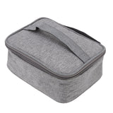 Portable Oven USB Heating Easy Cleaning Oxford Cloth Material Heated Lunch Box for Office Travel Gym - Low Angle