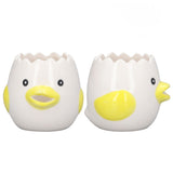 Egg White Yolk Separator Egg Liquid Separation Egg White Liquid Filter Yolk Separation Yellow - Low Angle