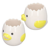 Egg White Yolk Separator Egg Liquid Separation Egg White Liquid Filter Yolk Separation Yellow