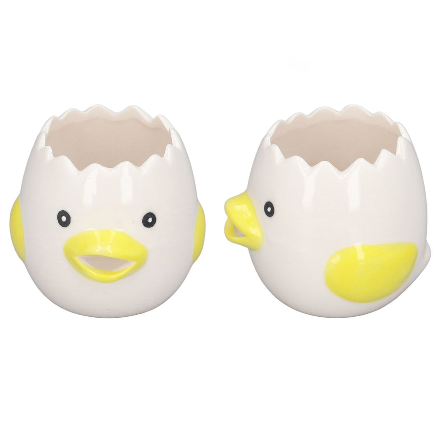 Egg White Yolk Separator Egg Liquid Separation Egg White Liquid Filter Yolk Separation Yellow