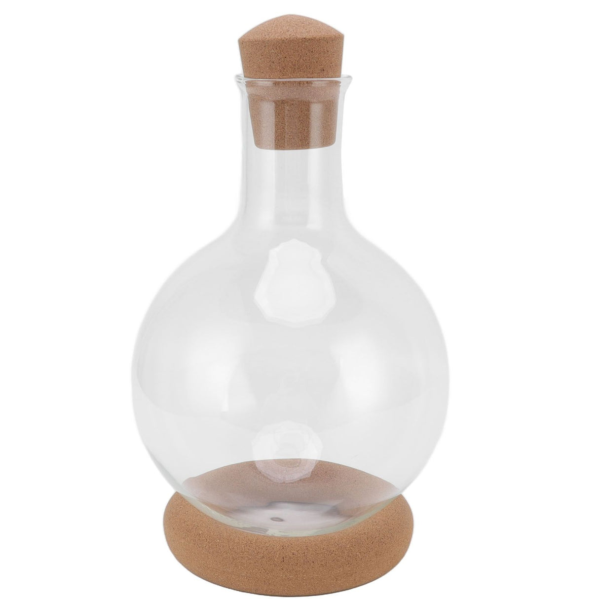 Red Wine Decanter Quick Sober High Borosilicate Glass Transparent Glass Wine Dispenser with Base for Bar Household Gifts 2000ml
